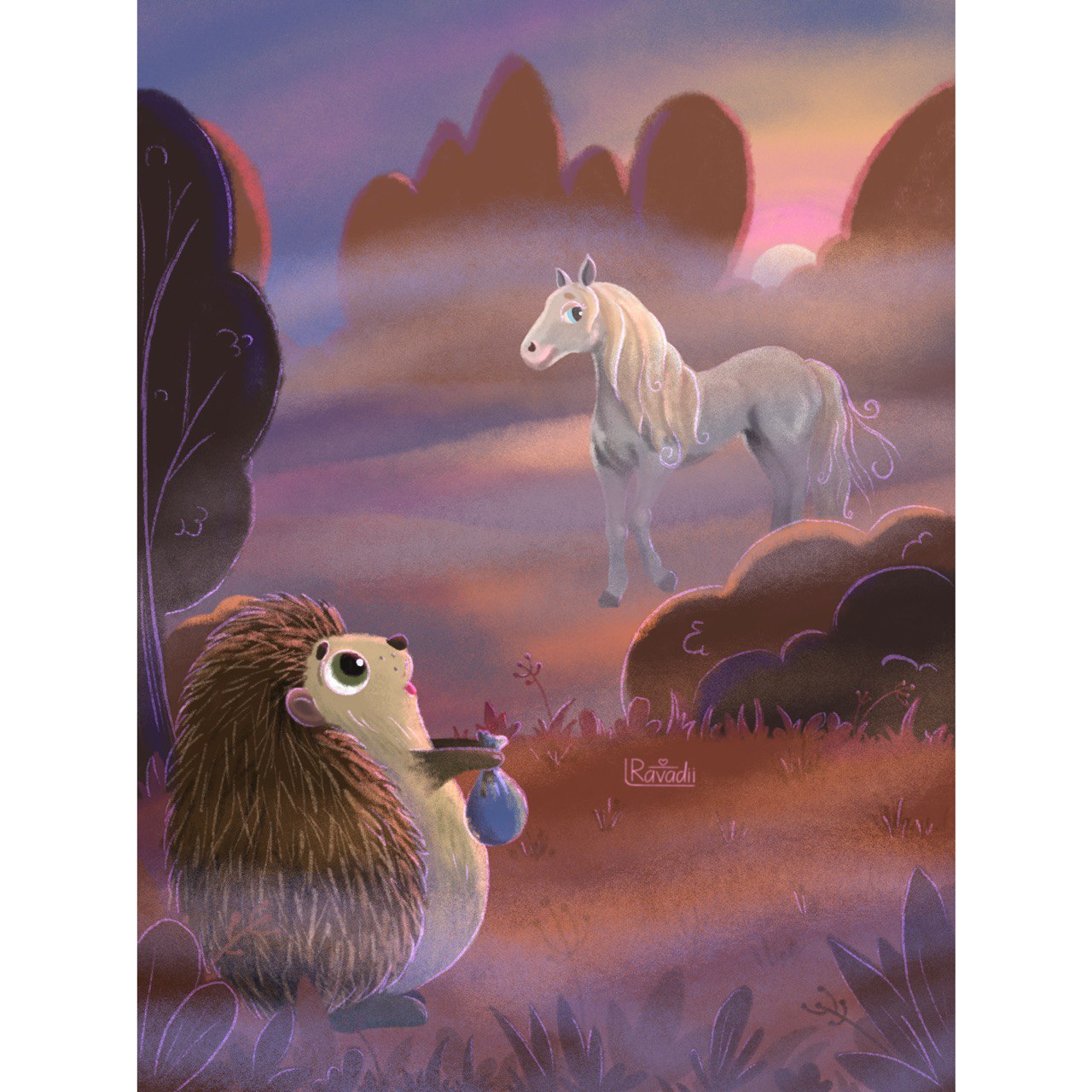 Встреча с белой лошадью