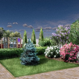 Ландшафтный скетч