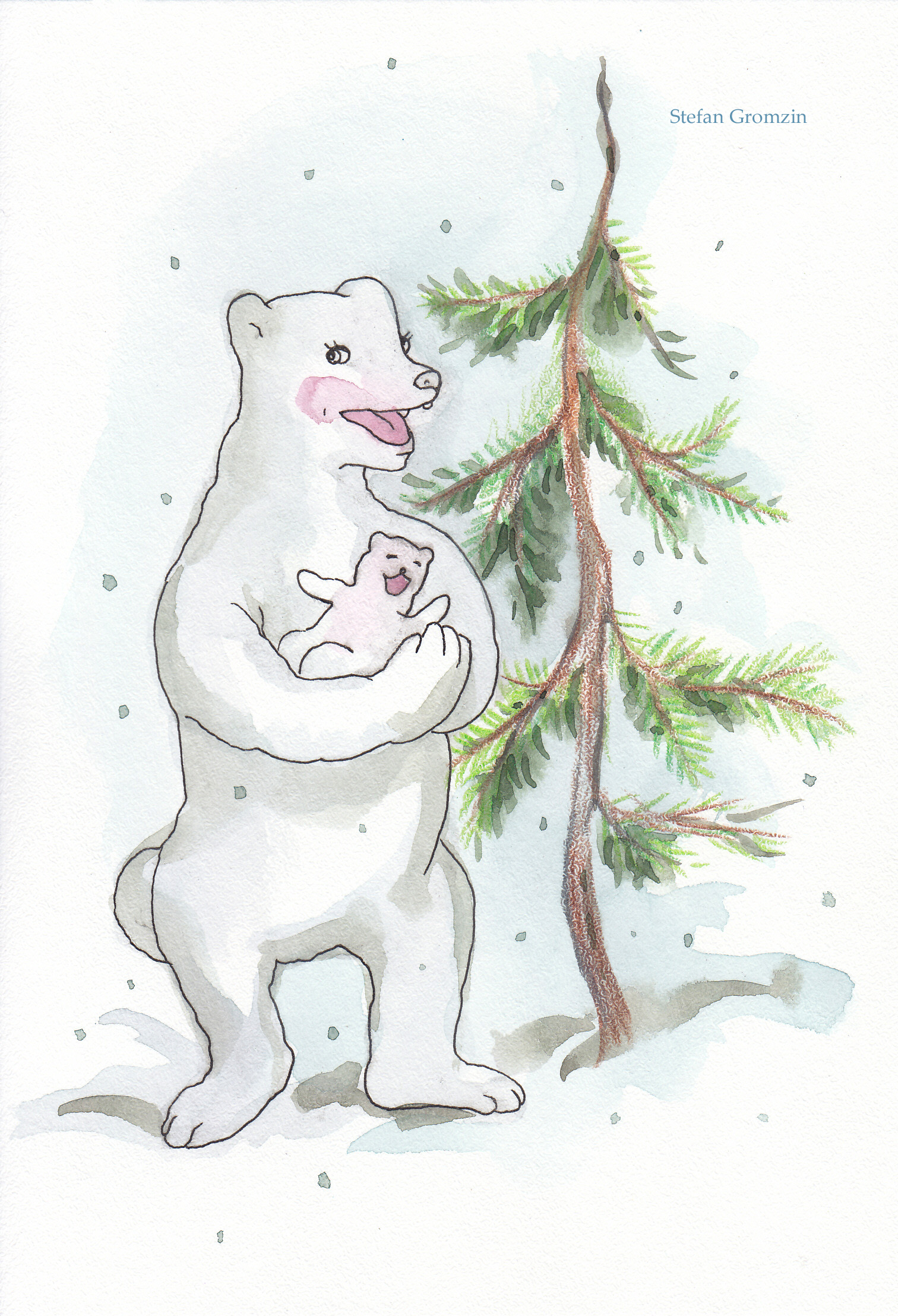 Радостный Новый год в Дремучем лесу.