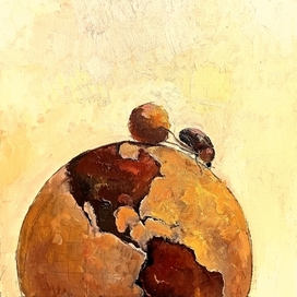 Шарик на шаре