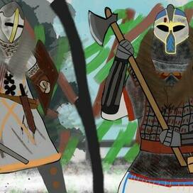 Волк и Медведь