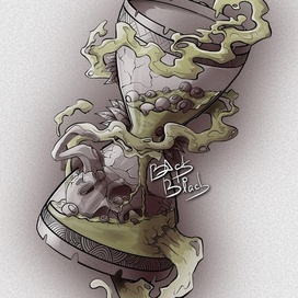 Часы Глаза Песок