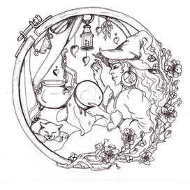 Вышивая сердца