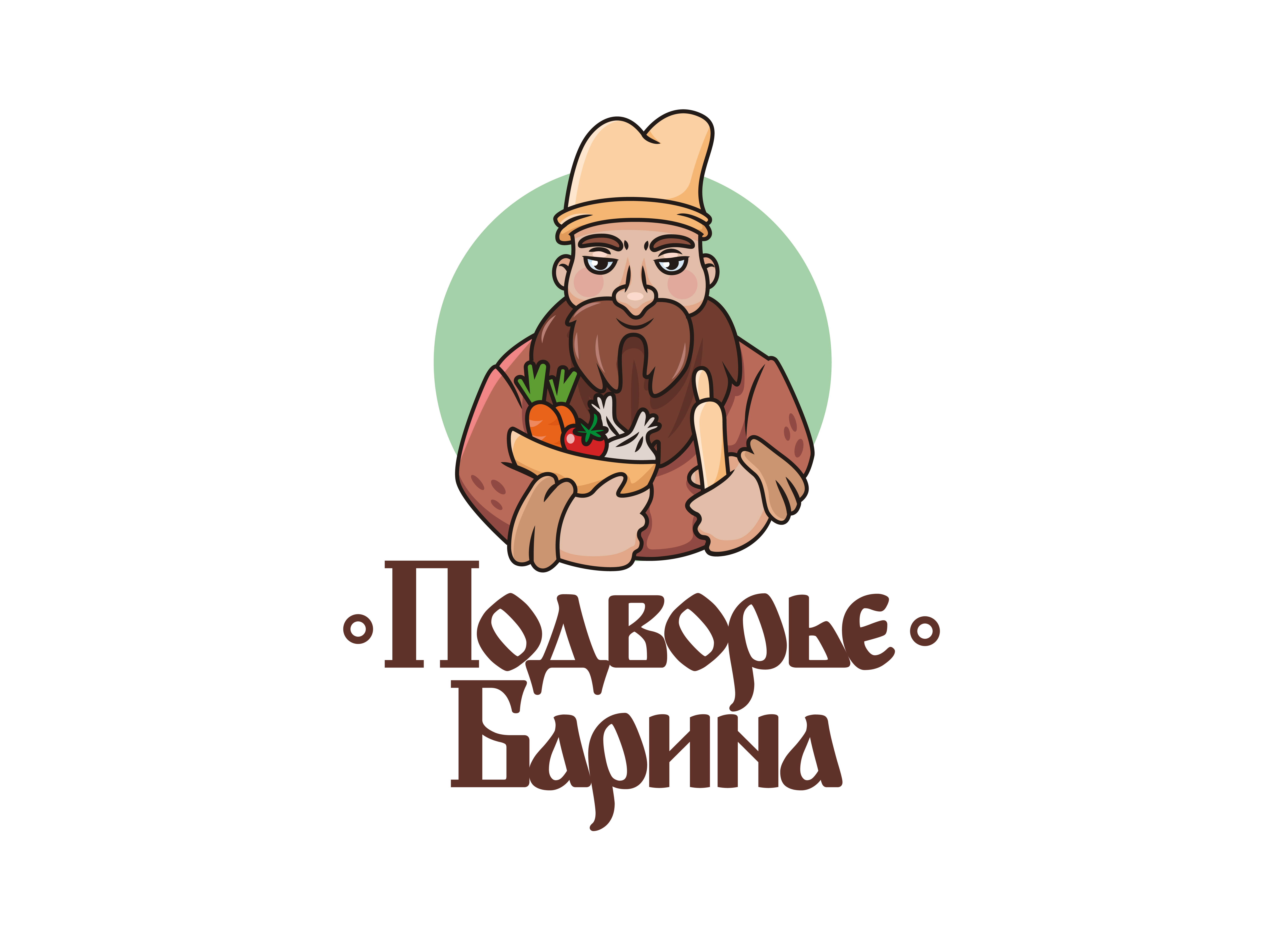 Логотип "Подворье Барина"