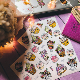 Весенний стикерпак