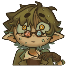 Стикер безумного ученого