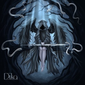 Иллюстрация для обложки музыкального трека