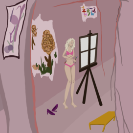 иллюстрация к книге «Цветы для Элджернона» Фэй