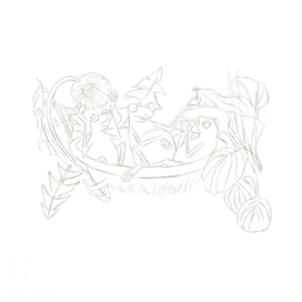 Беседа лягушат