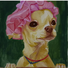 Розовая шапочка