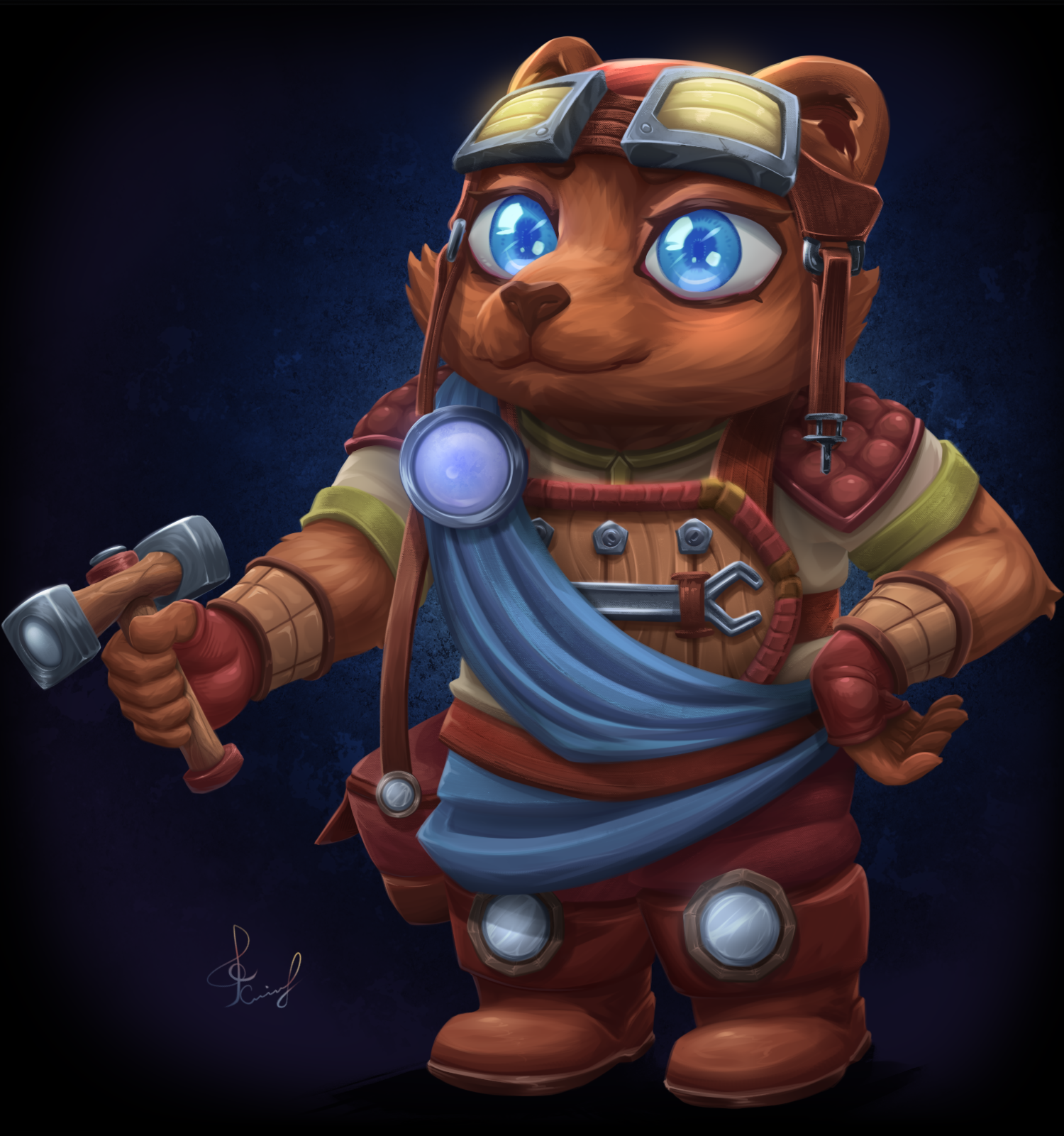 Мишка-плотник.