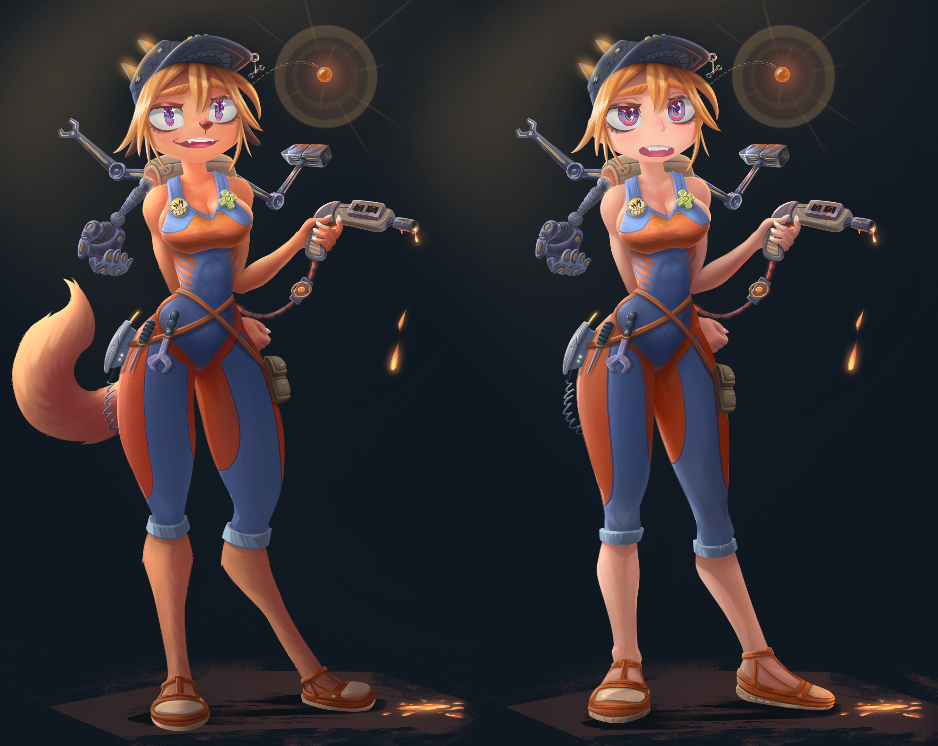 Сварщица Эшли.