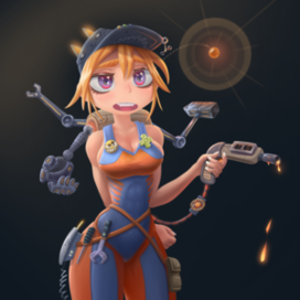 Сварщица Эшли.