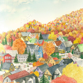 Осень в городе N