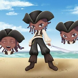 Мальчик пират