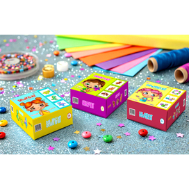 Серия упаковок для детского творчества