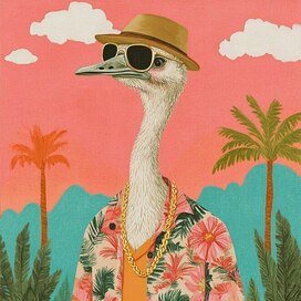 Модный гусь