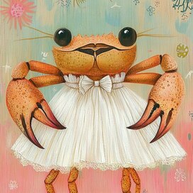 Модный краб