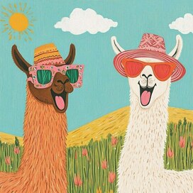 Веселые ламы