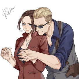 Клэр Рэдфилд/Альберт Вескер