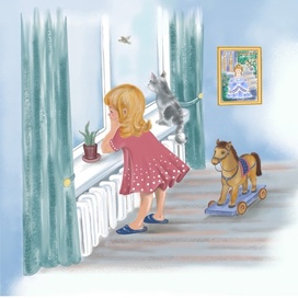 Иллюстрация к авторскому стихотворению "Подарите туфельки!"