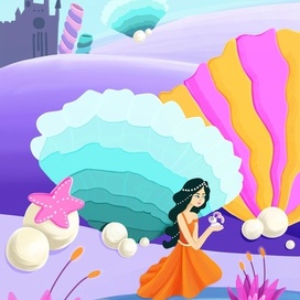 Девушка и зайчик