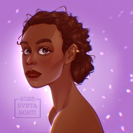 Портрет девушки в 3/4