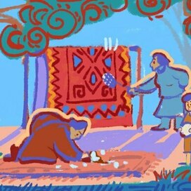 Армения, чистка ковров