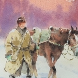 Сюжет с путником.