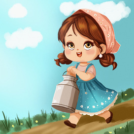 Девочка Маша.