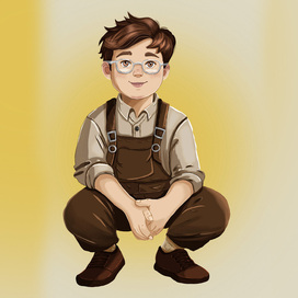 Давид. Любит кошечек.