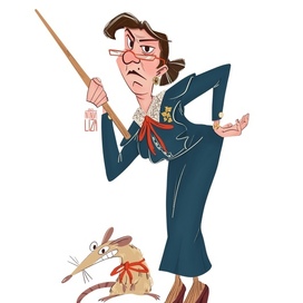 Строгая учительница – персонаж для исторической школы  