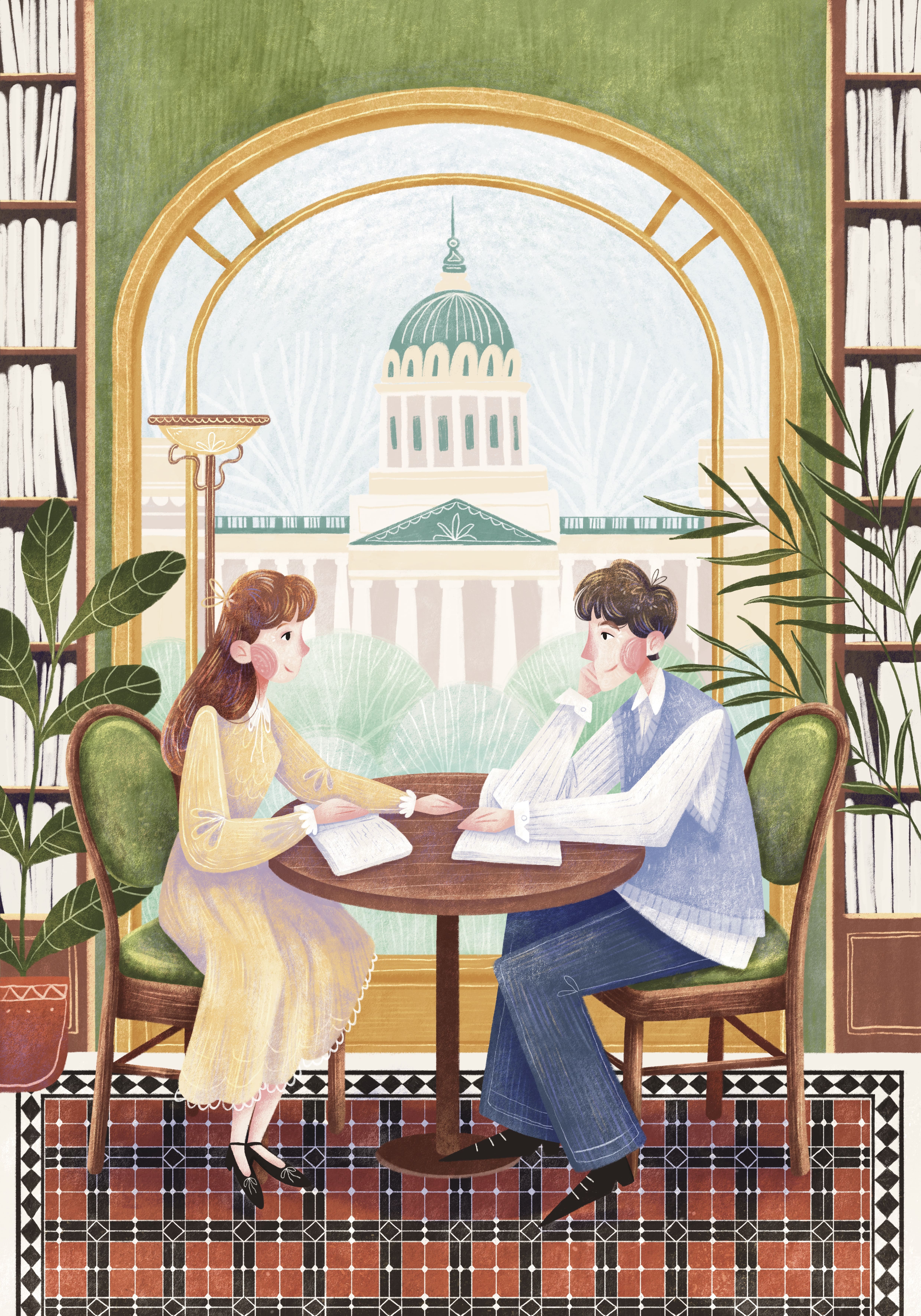 Свидание в Доме Книги