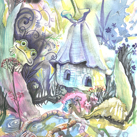 Болотный домик