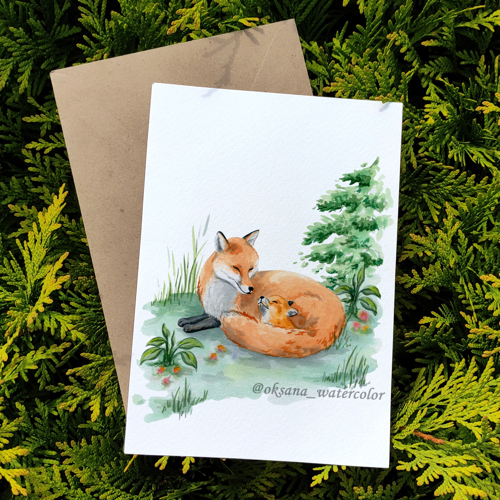 Лесная история "Мама и малыш"