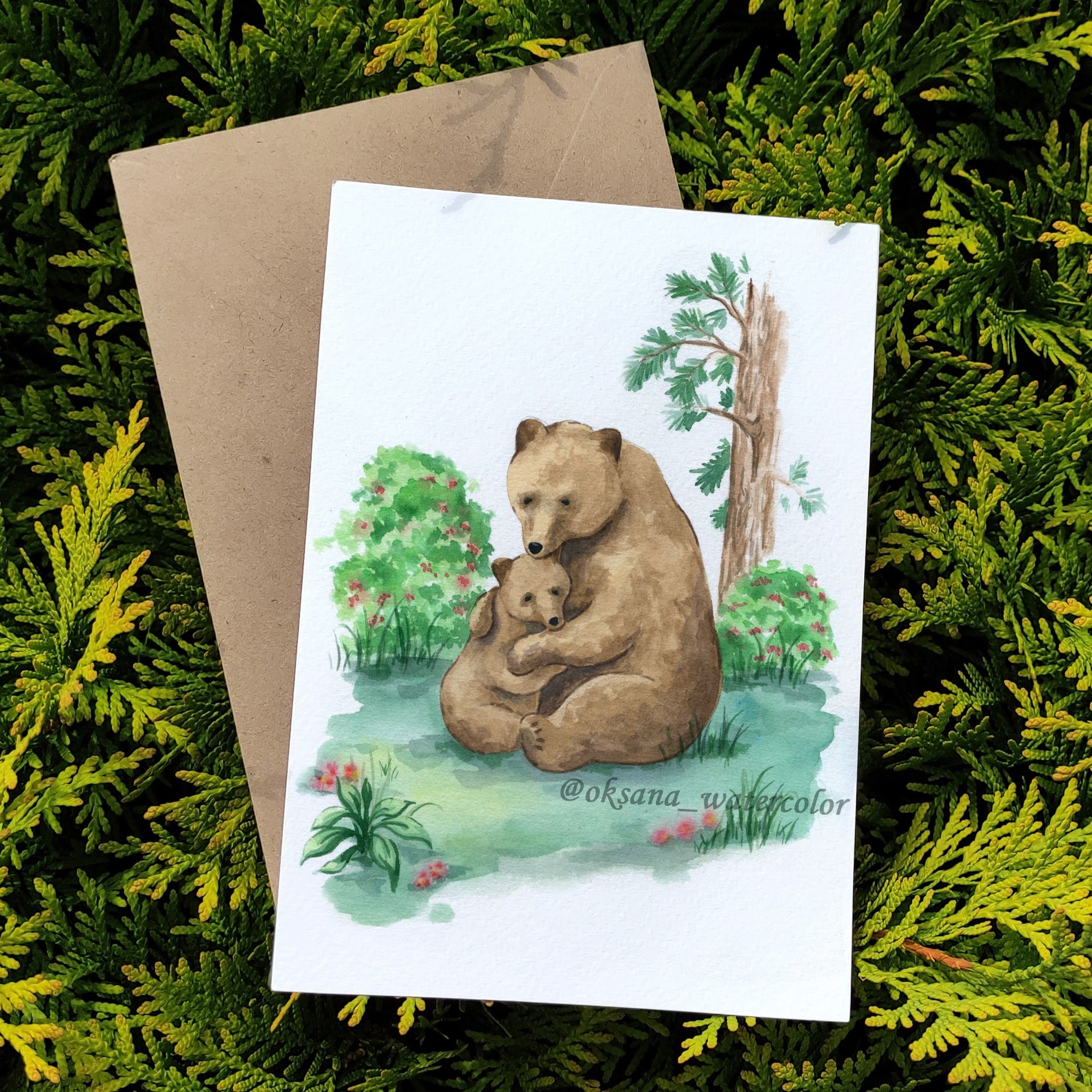 Лесные истории "Мама и малыш"