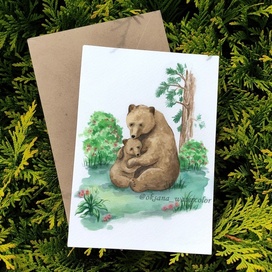 Лесные истории "Мама и малыш"