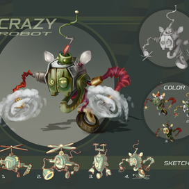 Безумный робот