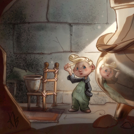 Кивихилли, человечек из печной трубы