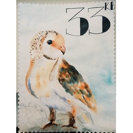 Почтовая Марка. Сова