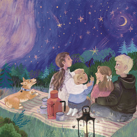 Свет в небе. Издательство Dolphin Media