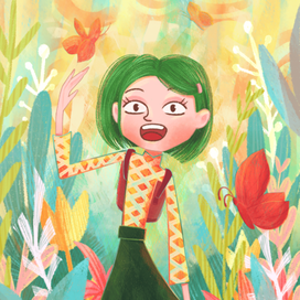 Обложка на конкурс книги "Мой Май" Полины Щербак