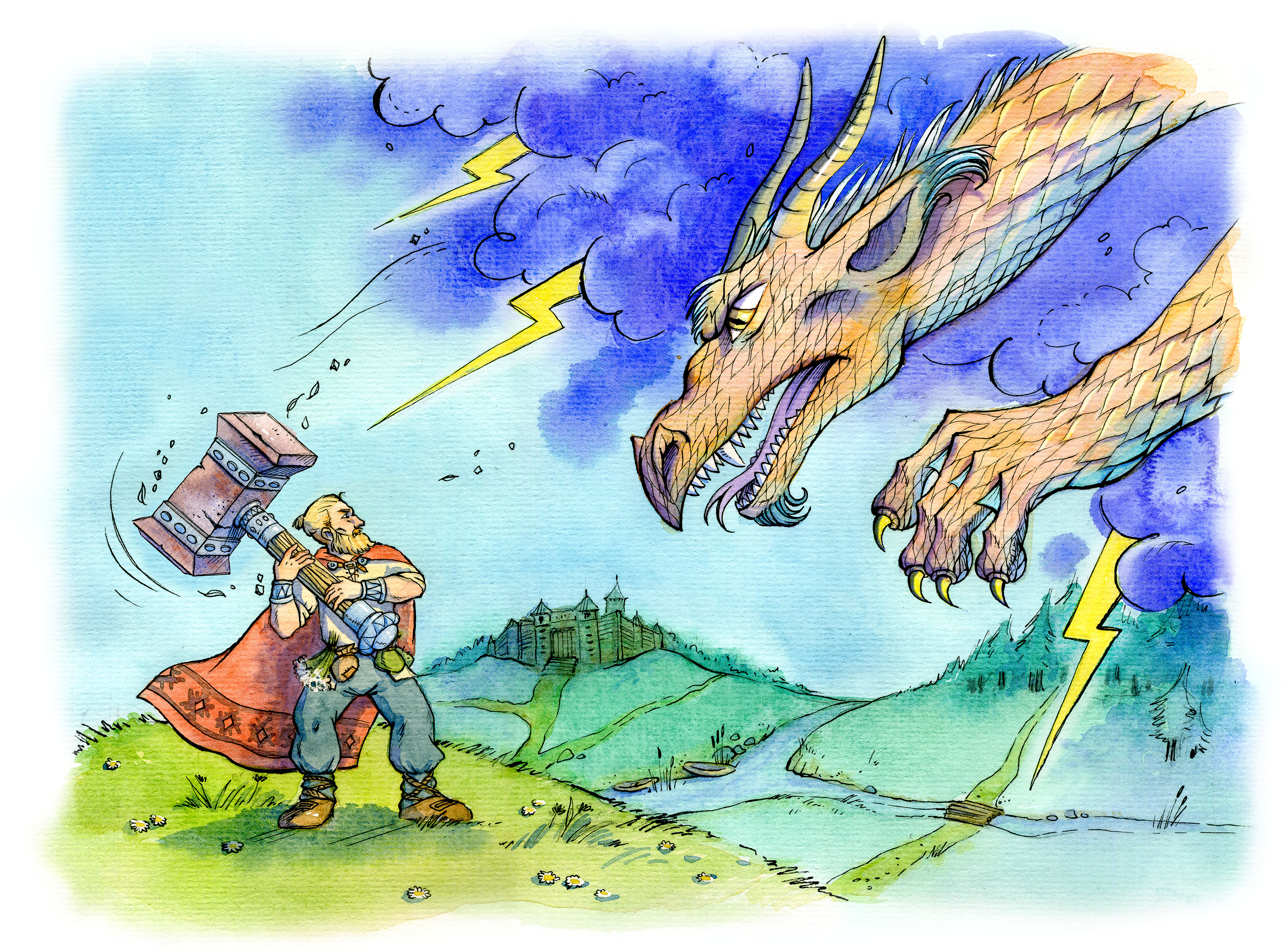 Битва с Цмоком