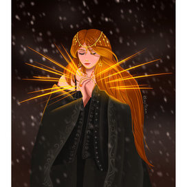 Иллюстрация "Волшебство ночи"