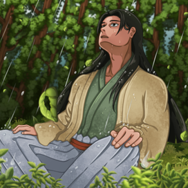 Hashirama fan art from Naruto