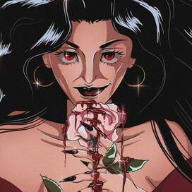 Иллюстрация в стиле 90х