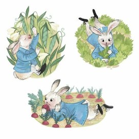 Беатрис Поттер. Кролик Питер. Издательство Wunderhause