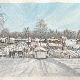 Вид из окна