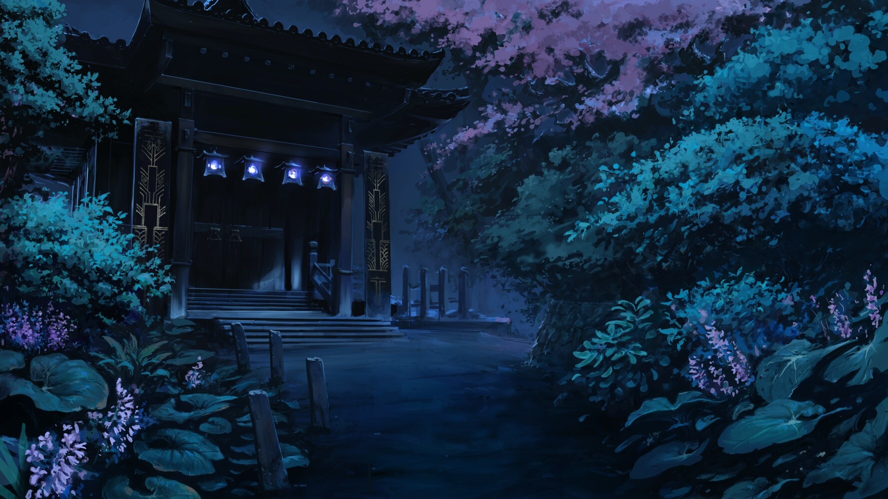 инопланетный японский храм