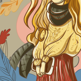 Силуэт девушки